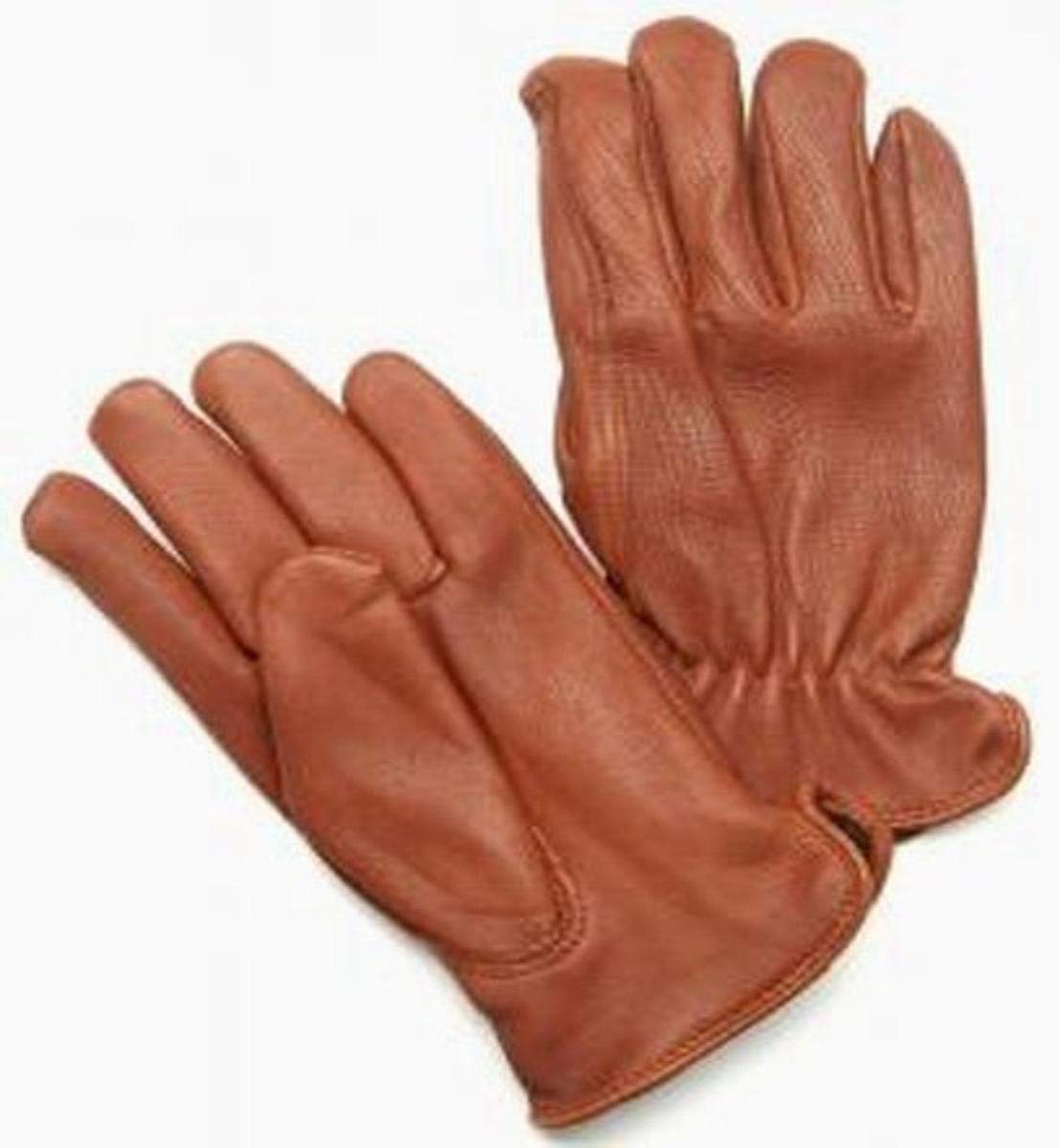 Amazon | Napa Deerskin レザードライバーグローブ ブラウン Mサイズ